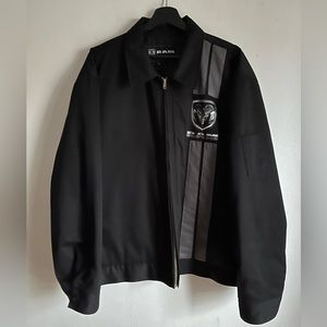 DODGE RAM BLACK COTTON BLEND DOUBLE SIDE LOGO SIZE 3XL EUC